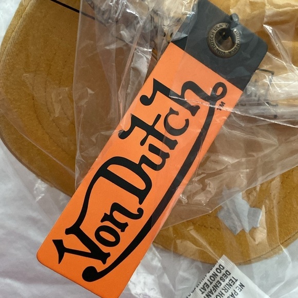 NWT Von Dutch distressed mustard yellow hat - Picture 6 of 10